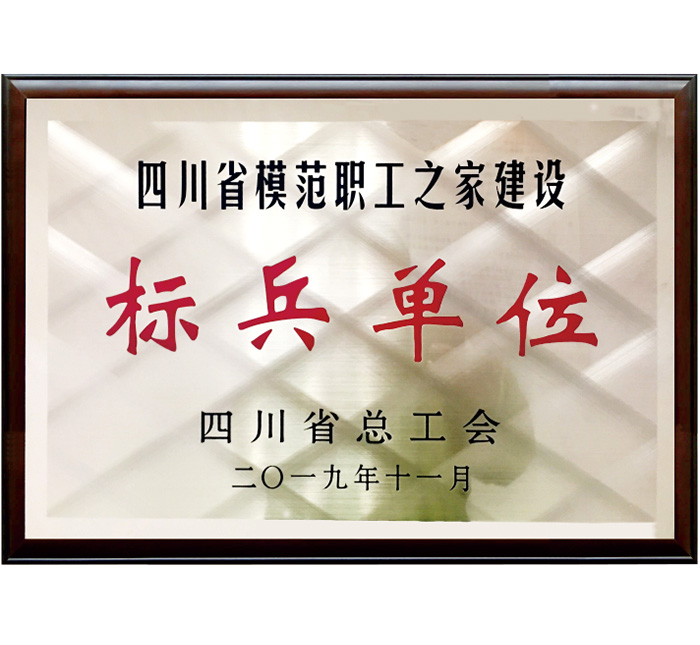 四川省模范職工之家建設(shè)“標(biāo)兵單位”